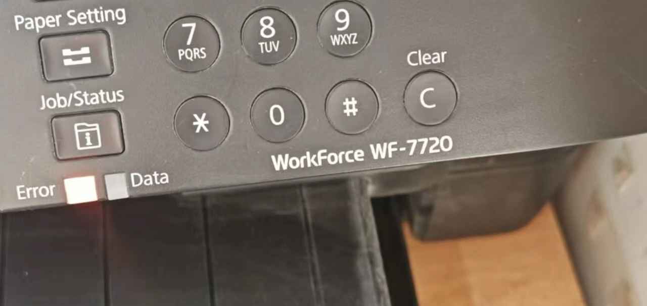 爱普生WF77107720更换维修箱无法识别刷机清零